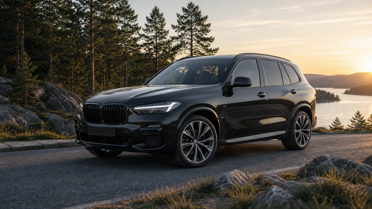 BMW X5 begagnad SUV – illustration