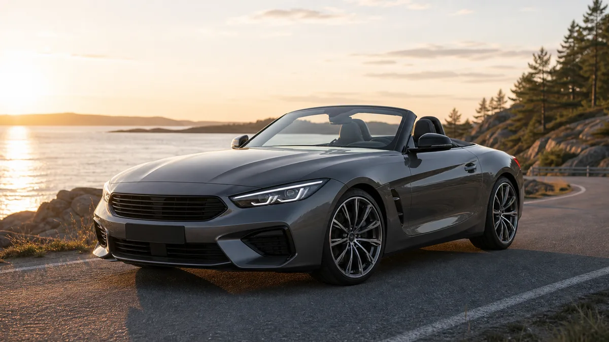 BMW Z4 begagnad cabriolet/coupé – illustration