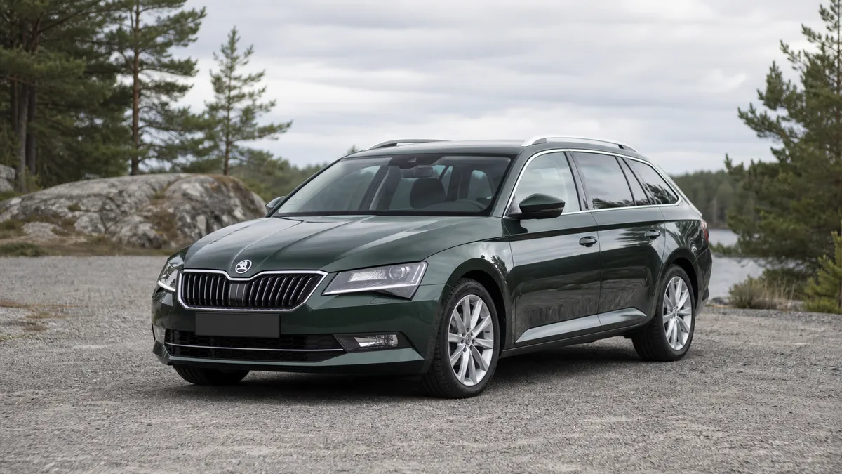 Skoda Superb – modellillustration
