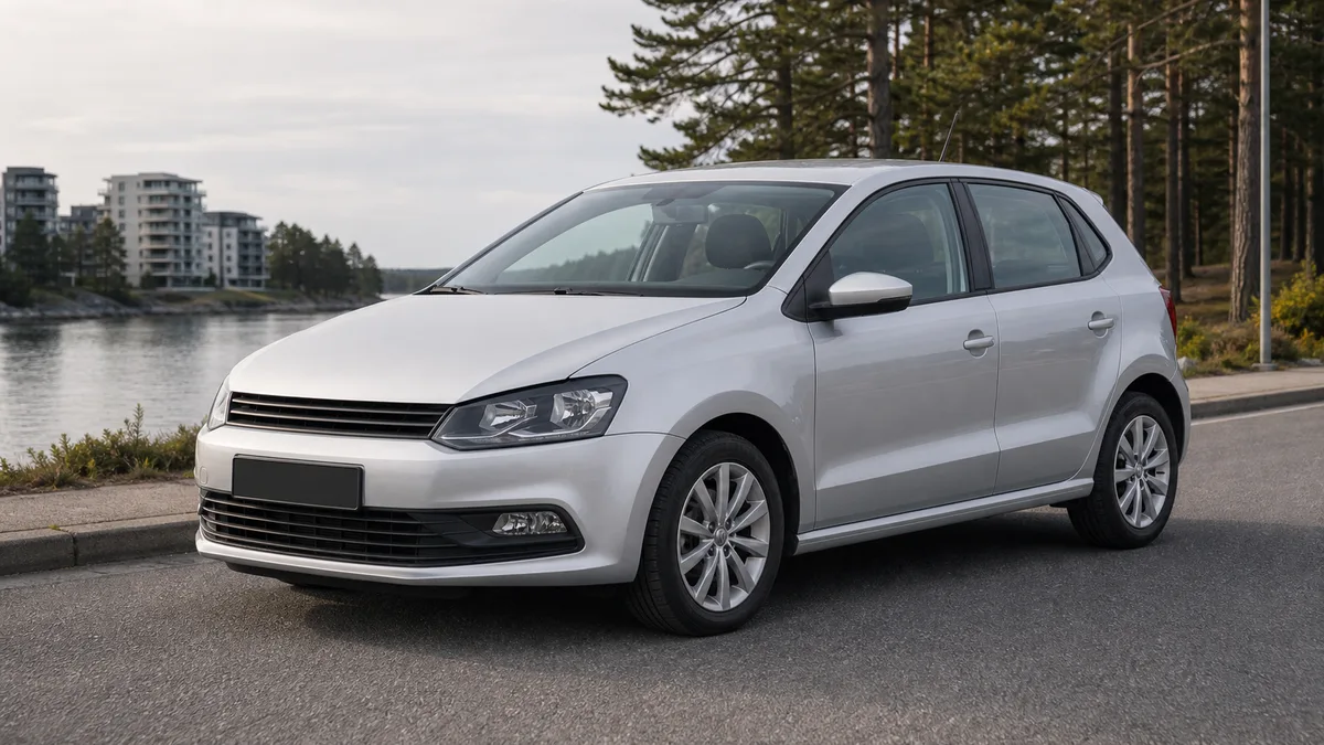 Volkswagen Polo begagnad halvkombi – illustration