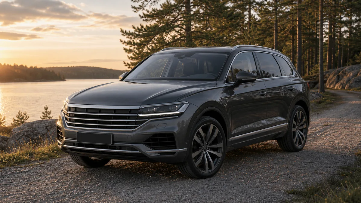 Volkswagen Touareg – modellillustration
