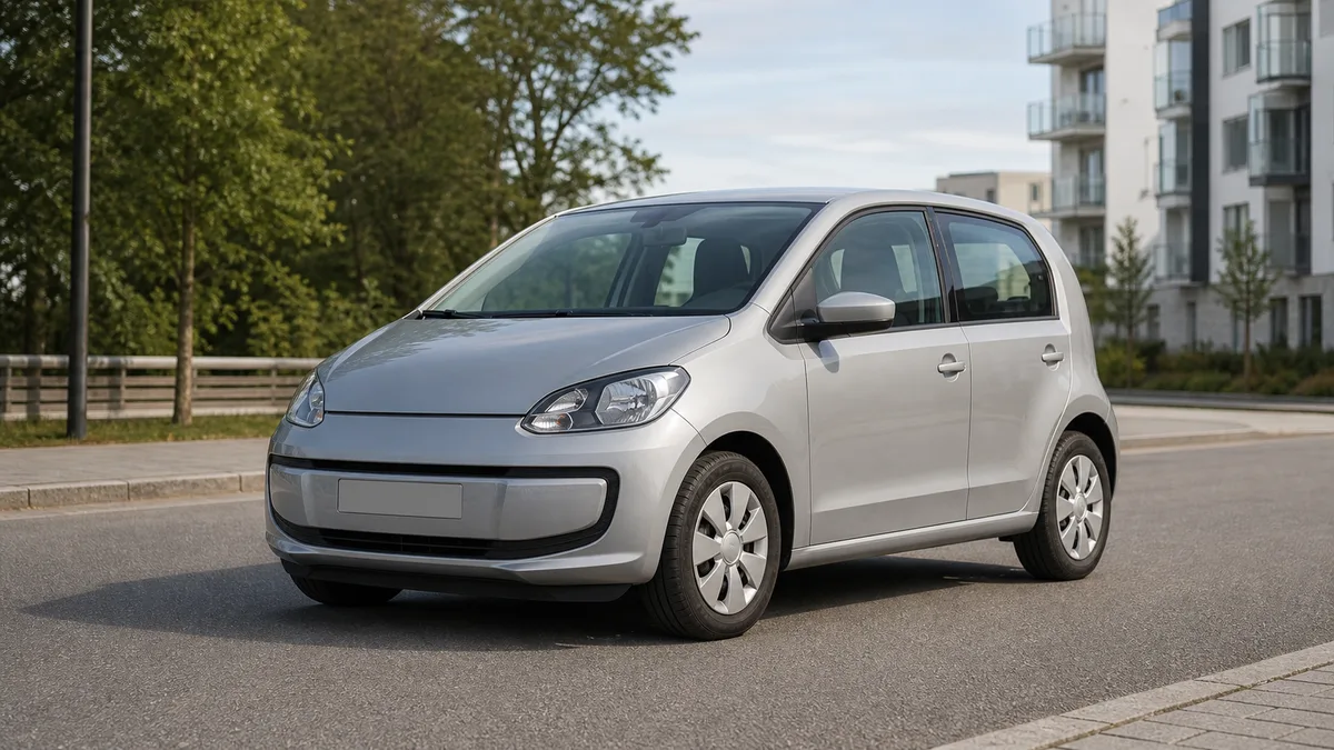 Volkswagen Up begagnad halvkombi – illustration