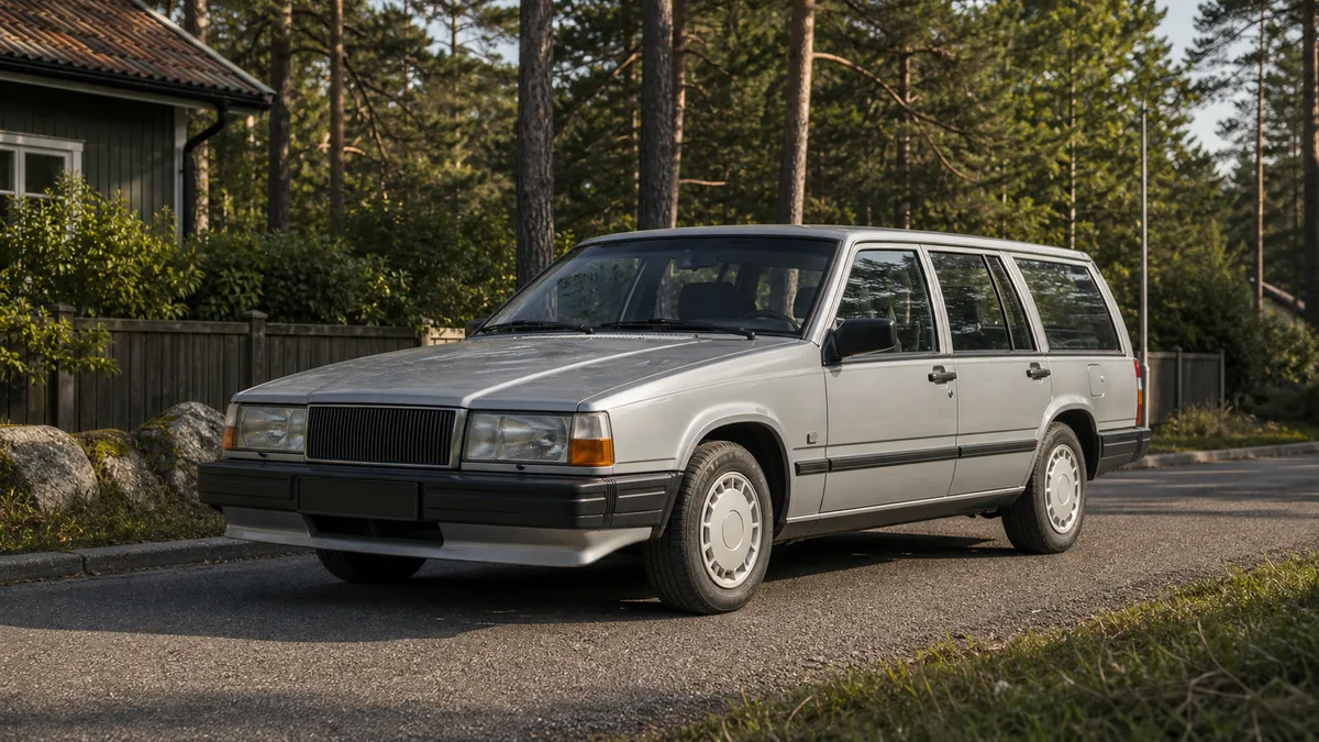 Volvo 740 begagnad kombi – illustration