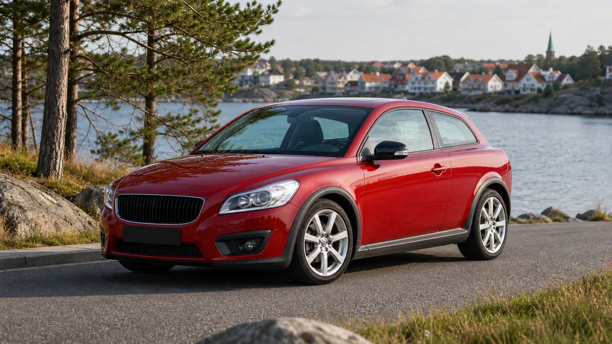 Volvo C30 begagnad halvkombi – illustration