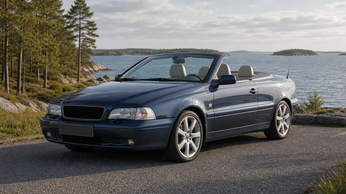 Volvo C70 – modellillustration