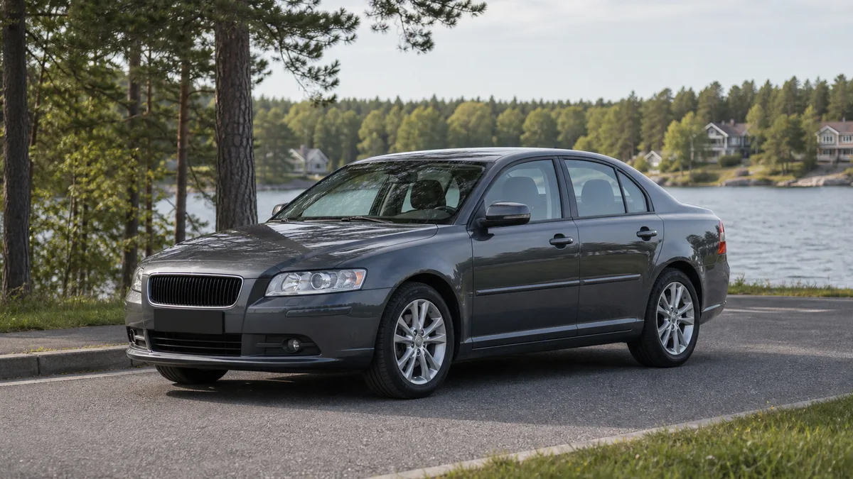 Volvo S40 begagnad sedan – illustration