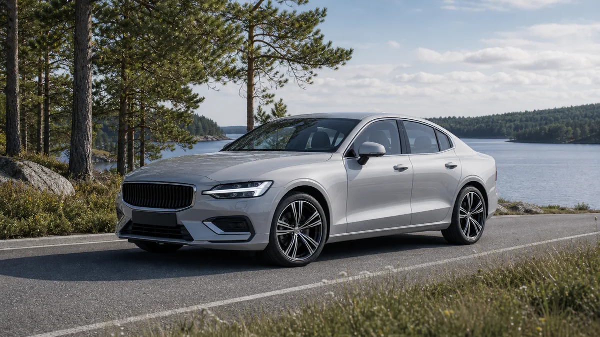 Volvo S60 begagnad sedan – illustration
