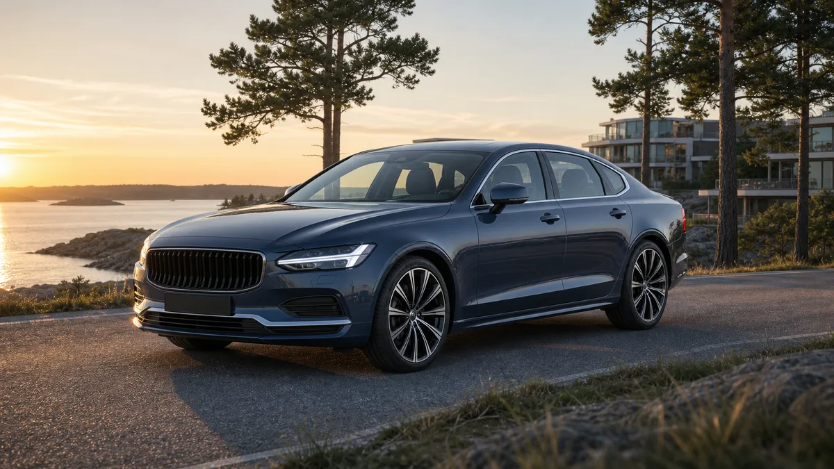 Volvo S90 begagnad sedan – illustration
