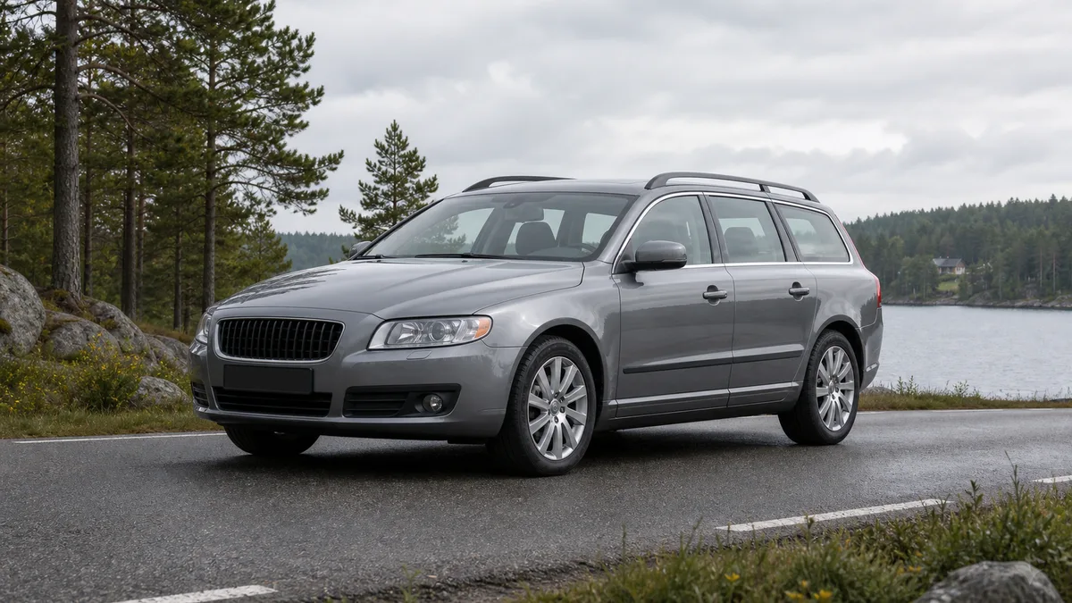 Volvo V70 begagnad kombi – illustration