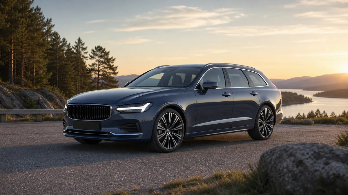 Volvo V90 begagnad kombi – illustration