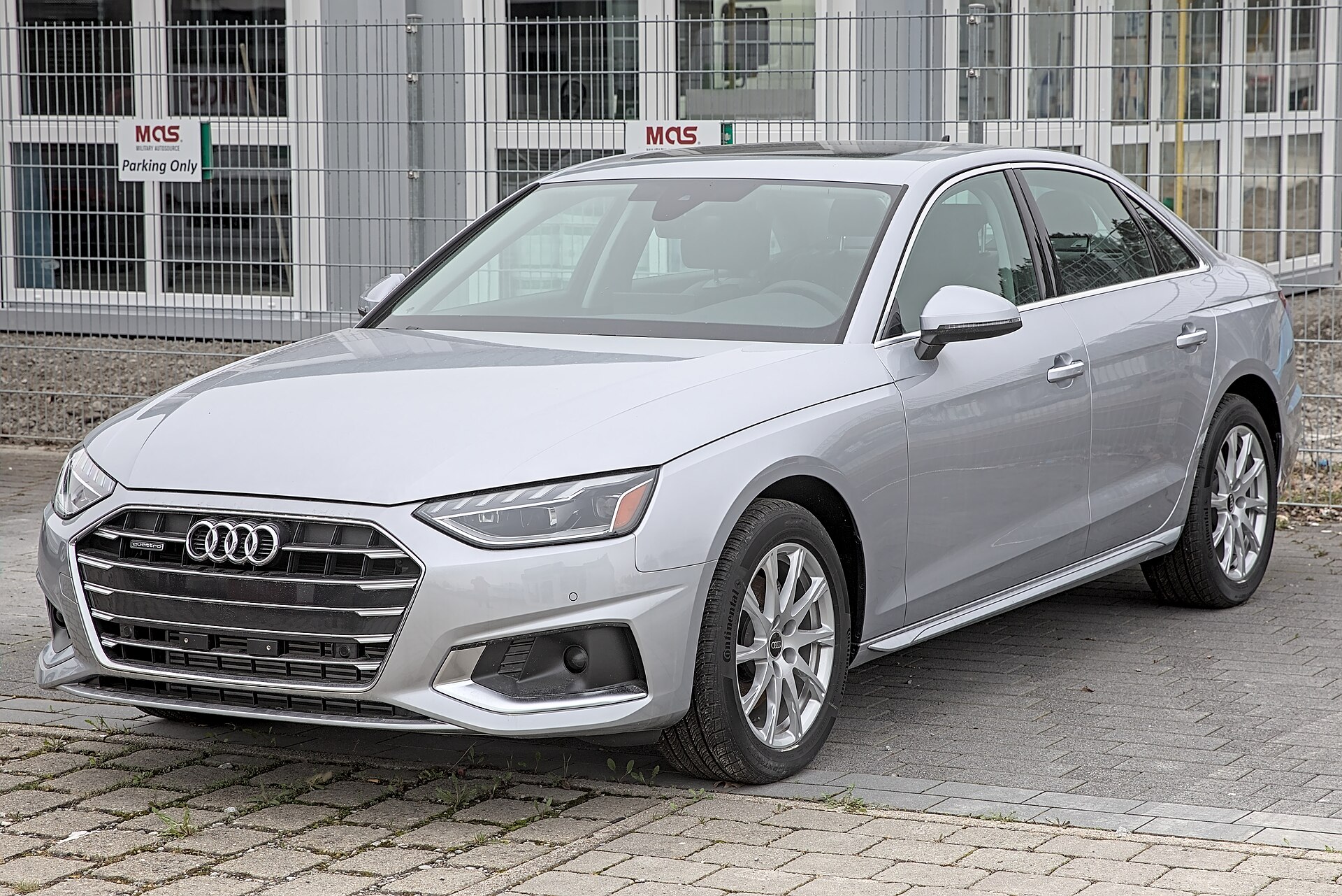 Audi A4 — exteriör och profil